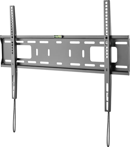 Deltaco ARM-1151, Universal Wall Mount, monitor or TV, monitor mount, 37 to 70 inch, max. 50kg, fixed bracket connection, with spirit level - black