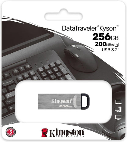 Kingston KING- 3328 DataTraveler Kyson - USB 3.2 Gen 1 - USB stick - 256GB
