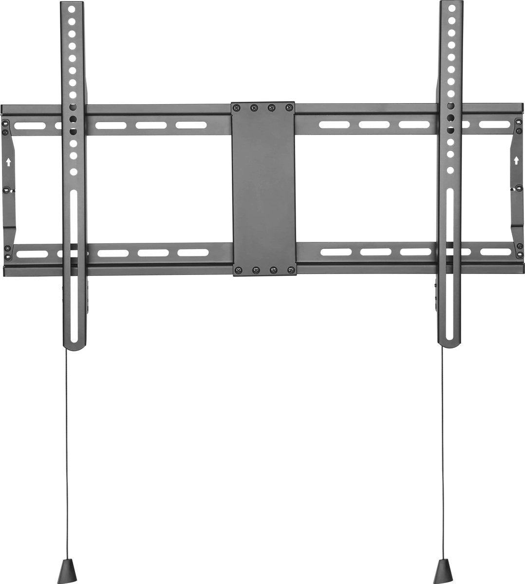 DELTACO OFFICE ARM-0201, Vaste TV Beugel, inklapbaar, 37"- 80 inch, max. 70 kg, zwart
