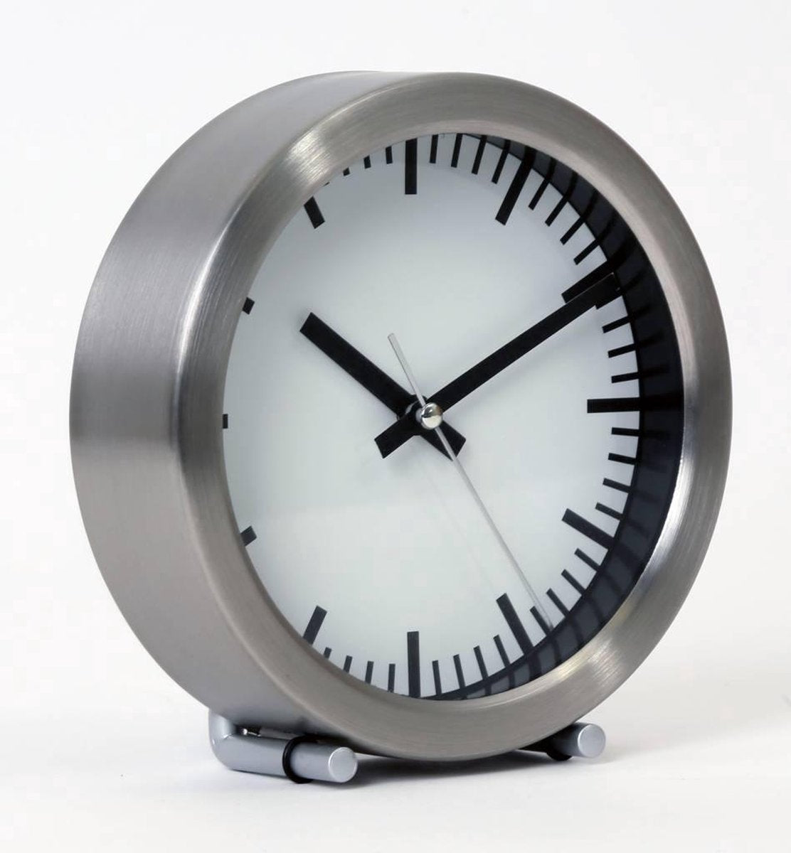 Platinet PZASS wekker Mechanische wekker Roestvrijstaal