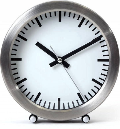 Platinet PZASS wekker Mechanische wekker Roestvrijstaal