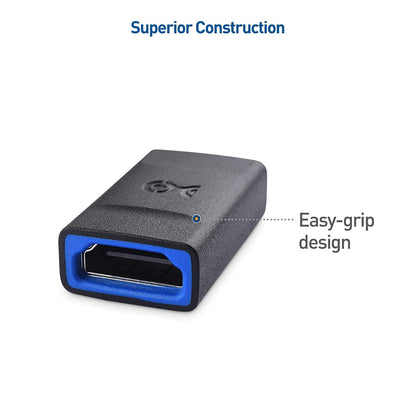 Cable Matters 113105 HDMI2.1 Female Extender - 8K60Hz - HDR - Twee stuks - Zwart