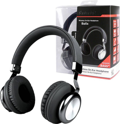 Fontastic 254420 On-Ear Bluetooth Koptelefoon - Bass+ - Line-in functie - Zwart/Zilver