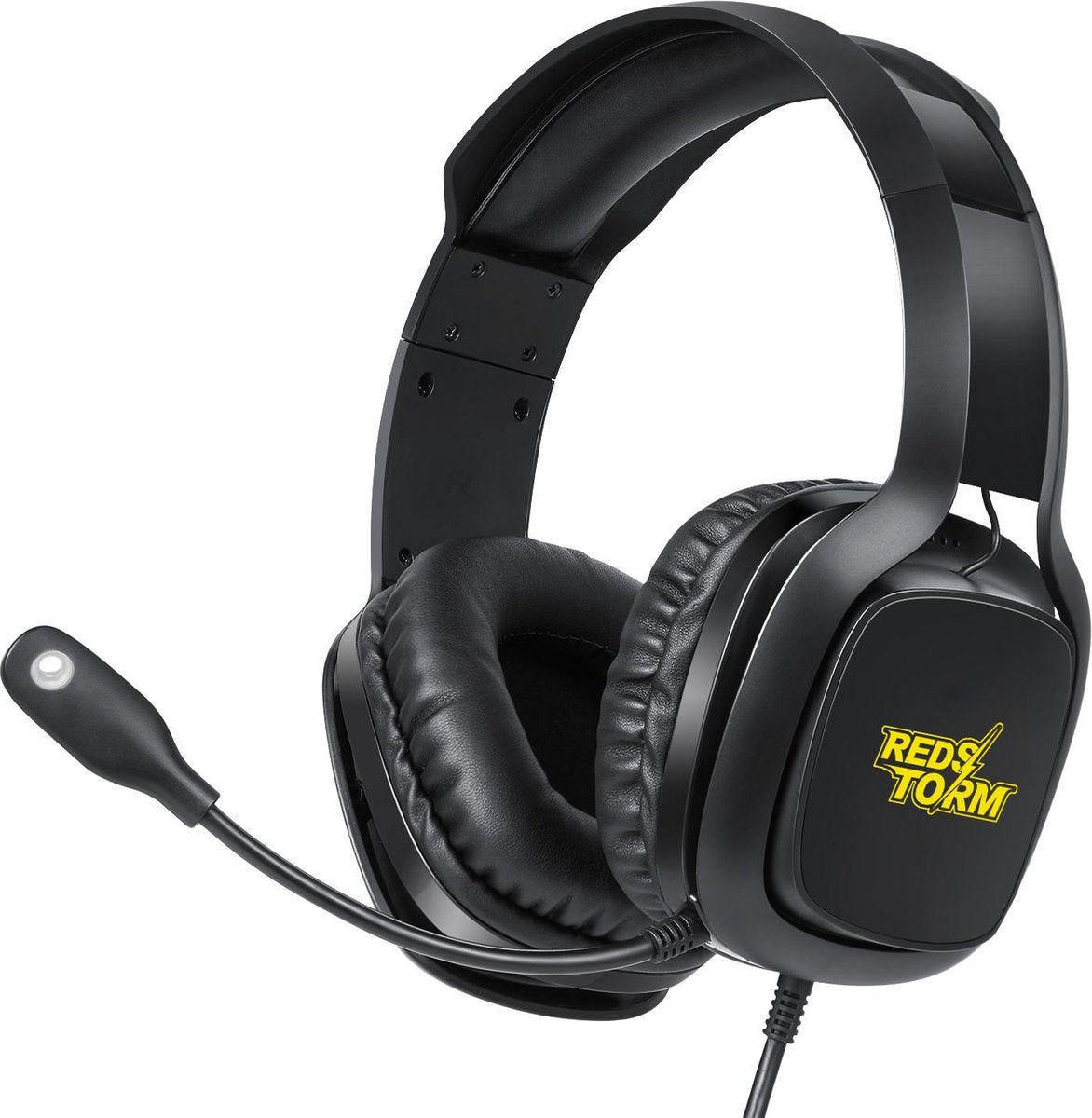 EasySMX VG-C158 Over-ear gaming headset with microphone, RGB LED, 7.1 Surround sound, black