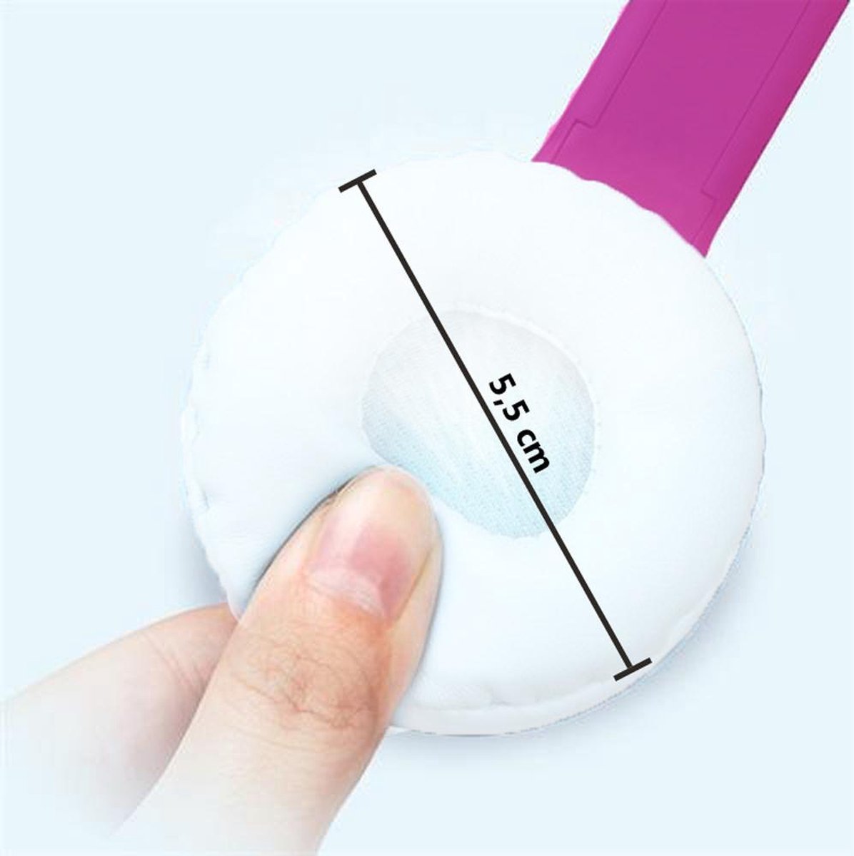 EasySMX KM-WINGS, Kids Headphones with Volume Limit, Headphones for iPod, iPad, iPhone, Android and Mobile Phones, Pink