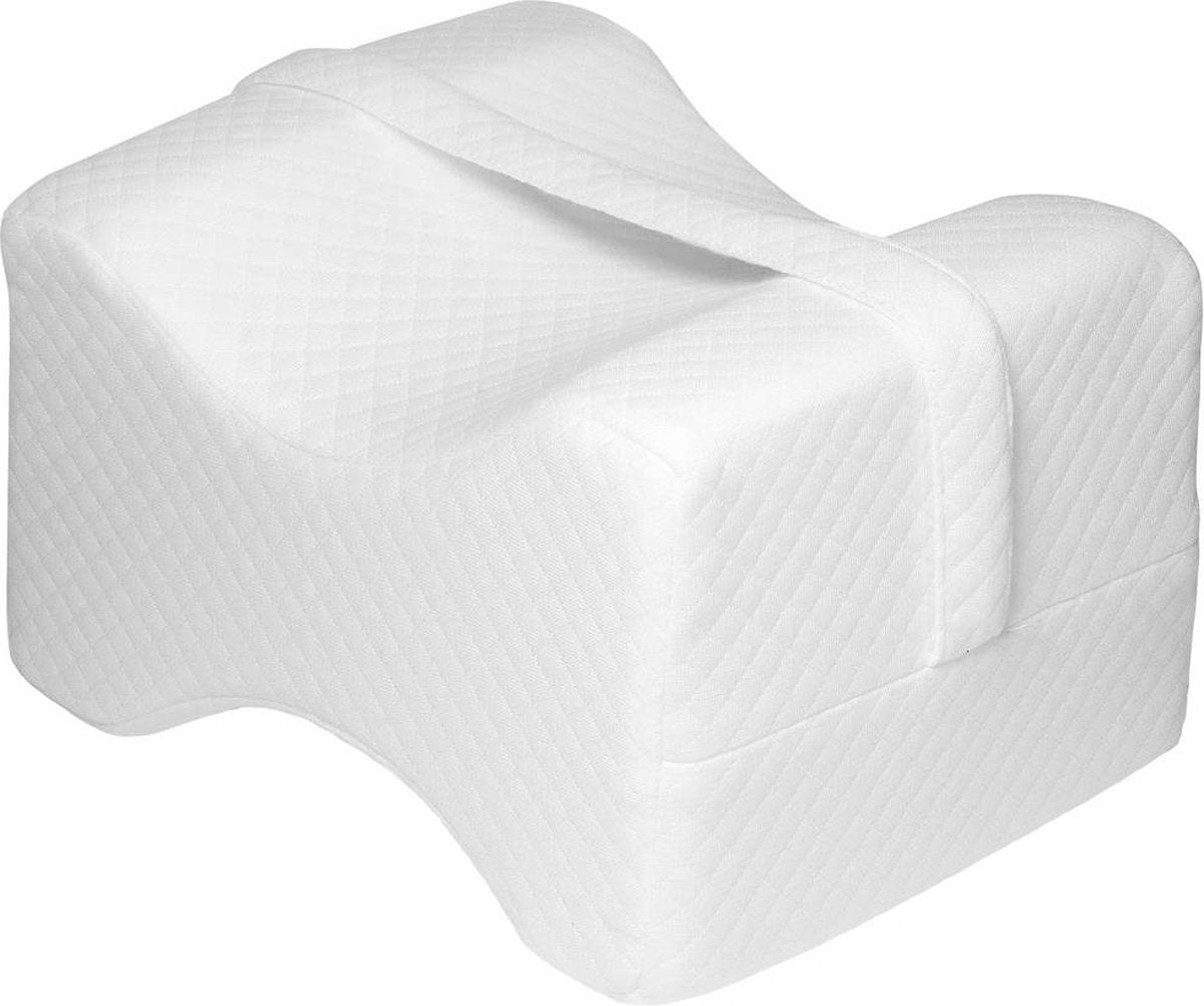 LIFENAXX LX-026 Ergonomische knie en been rustkussen - Wit