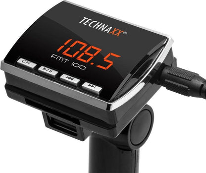Technaxx FMT100 Fm Transmitter Including Ab Car Radio - Remote Control