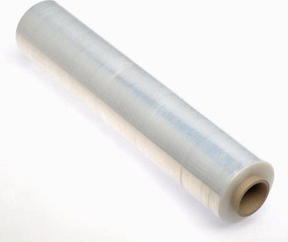 Box of 6 rolls of hand wrapping film - sealing film - stretch film - 50cm -23ym, 300 meters, transparent