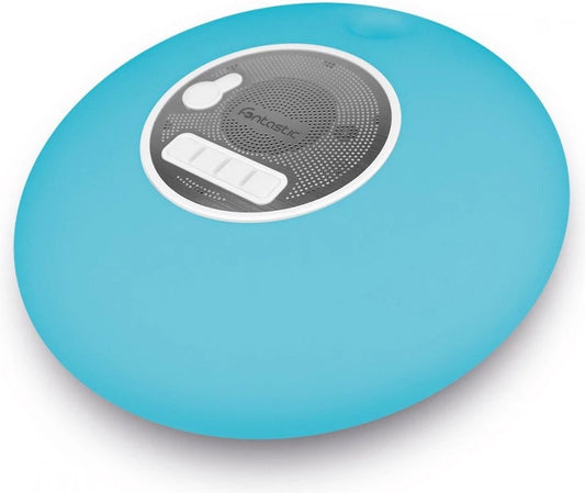 Fontastic 260490 Bluetooth schwimmender LED-Lautsprecher - Super Bass - TWS-fähig - Hellblau