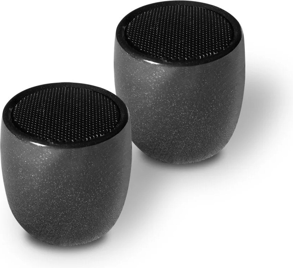 Fontastic Draadloze Luidsprekers - 5x5 cm - 2 X 5Watt - Bluetooth - Geschikt voor Smapthone en Tablet - Draagbaar - Zwart