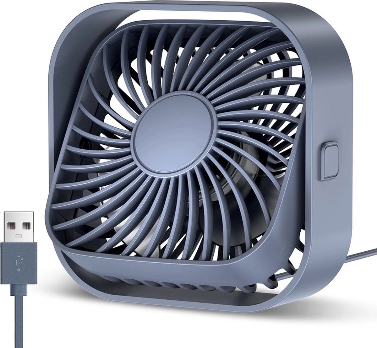 Topk Mini ventilator - Ventilator USB – Bureau Ventilator - Tafelventilator – Stille Ventilator – Bed Ventilator- Aircooler