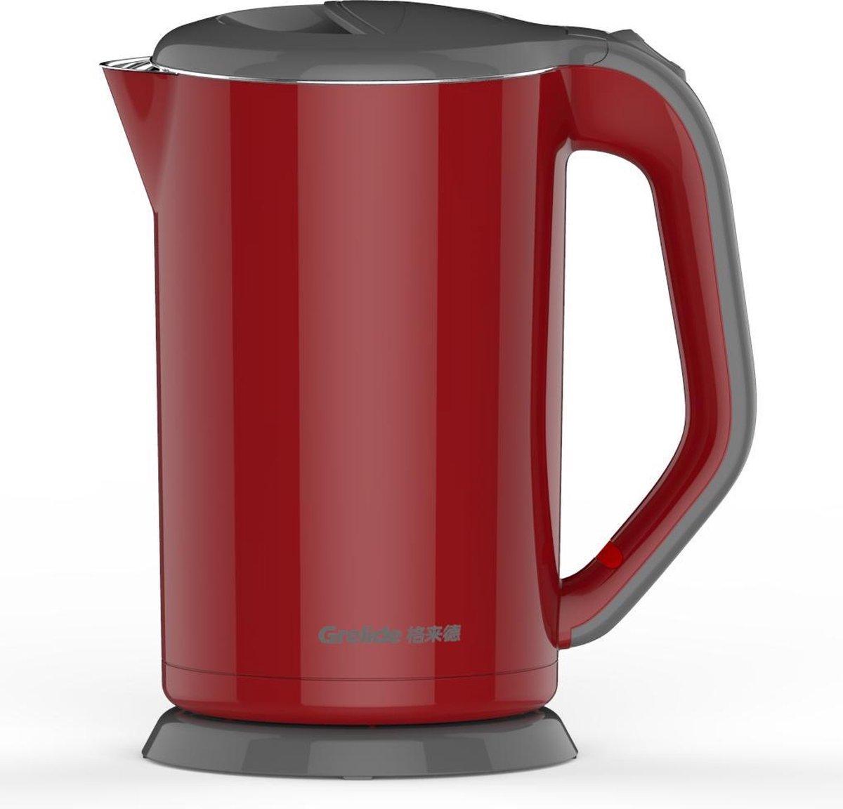 PLATINET - Electrische Waterkoker - Waterkoker 1.7L - Rood