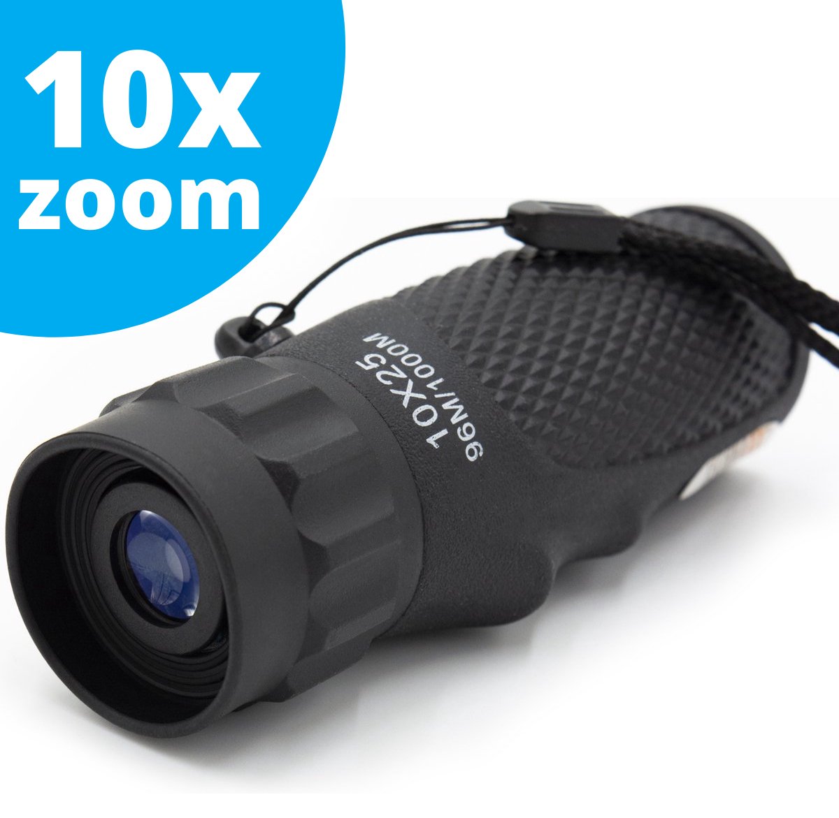 Technaxx TX-176 Germany Monocular Monocular 10x25 - 10x magnification - Including bag, carrying strap and cleaning cloth