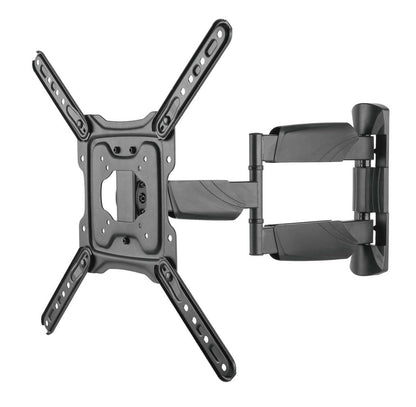 DELTACO OFFICE ARM-0257, Vrij Kantelbaar, draaibaar, TV Beugel, 23"- 55 inch, max. 35 kg, zwart