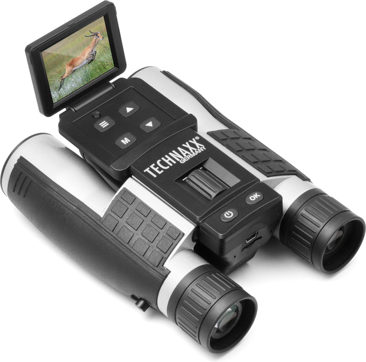 Technaxx Binoculars with digital camera TX-142 12x25mm Binocular Black/silver 4863