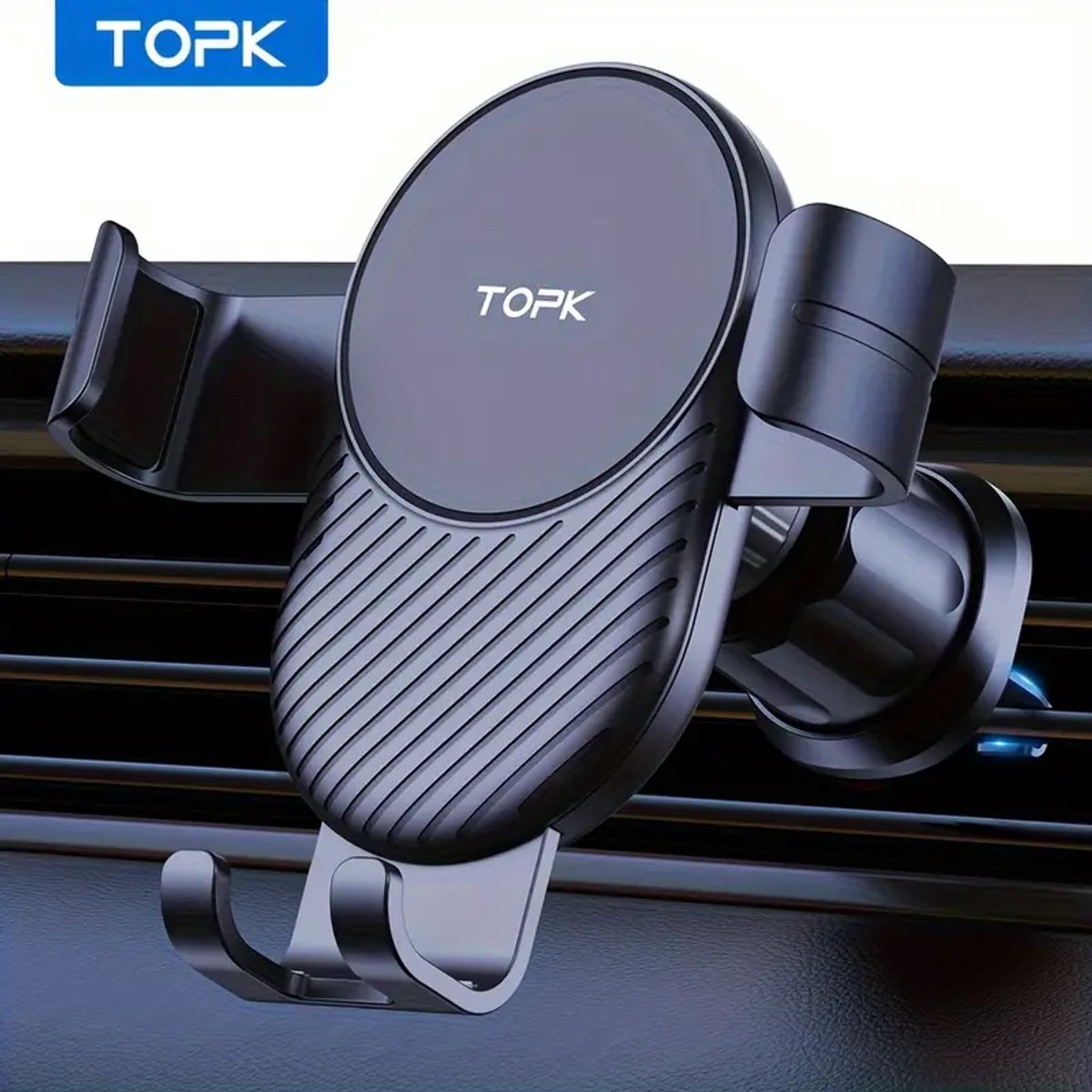 TOPK Auto Telefoonhouder - Air Vent - Ventilatie Houder - 360 rotatie - Universeel