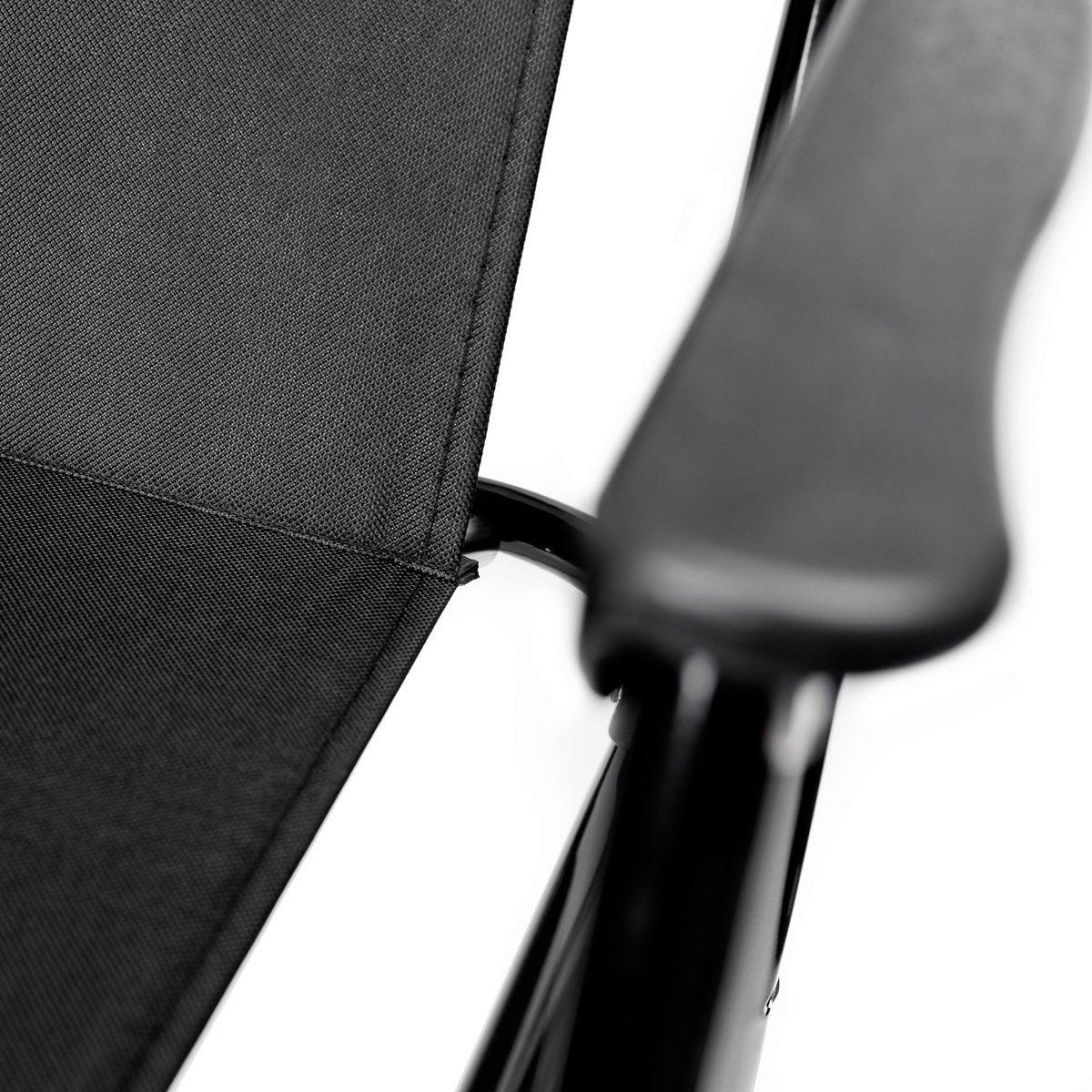 Platinet Opvouwbare Campingstoel - 52x44x75 cm - Tot 90kg - Zwart