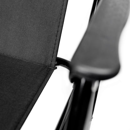 Platinet Opvouwbare Campingstoel - 52x44x75 cm - Tot 90kg - Zwart