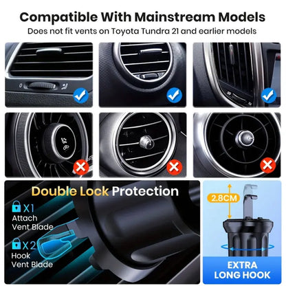 TOPK Auto Telefoonhouder - Air Vent - Ventilatie Houder - 360 rotatie - Universeel