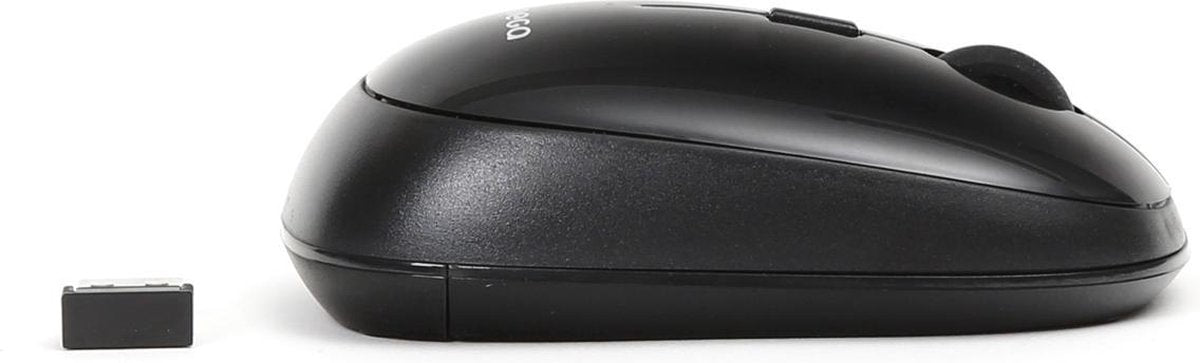 Mouse - Computer Mouse - Wireless Mouse - Omega OM-420B Wireless Mouse, 800-1200-1600 1000dpi, BLACK