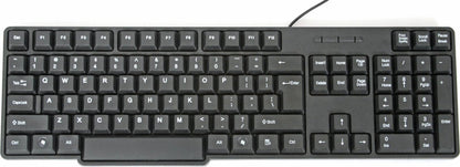 Platinet Omega OK05T USB Toetsenbord QWERTY US-Layout voor PC, laptop, tablet zwart