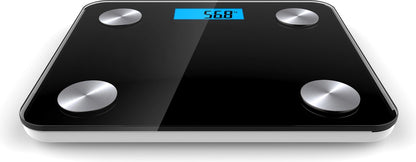 Platinet PBSBTB slimme Bluetooth personen weegschaal max. 180 Kg, incl. App zwart