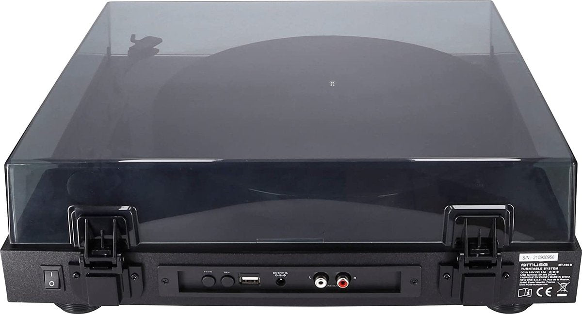 Muse MT-105B Stereo platenspeler | Opnemen op USB (encoding) | Aux aansluiting | Draaitafel