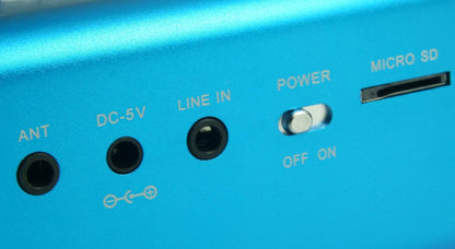 MP3-speler MusicMan MA soundstation - Blauw