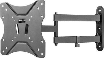 DELTACO OFFICE ARM-0253, Tiltable, swivel, TV bracket, foldable, 23"- 42 inch, max. 25 kg, black