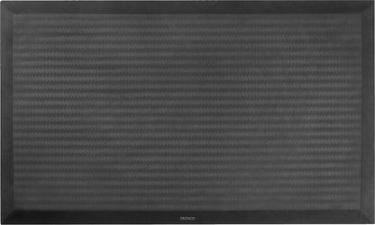 DELTACO OFFICE DELO-0301, Ergonomische vloermat voor bureau, anti-slip, rubber, zwart