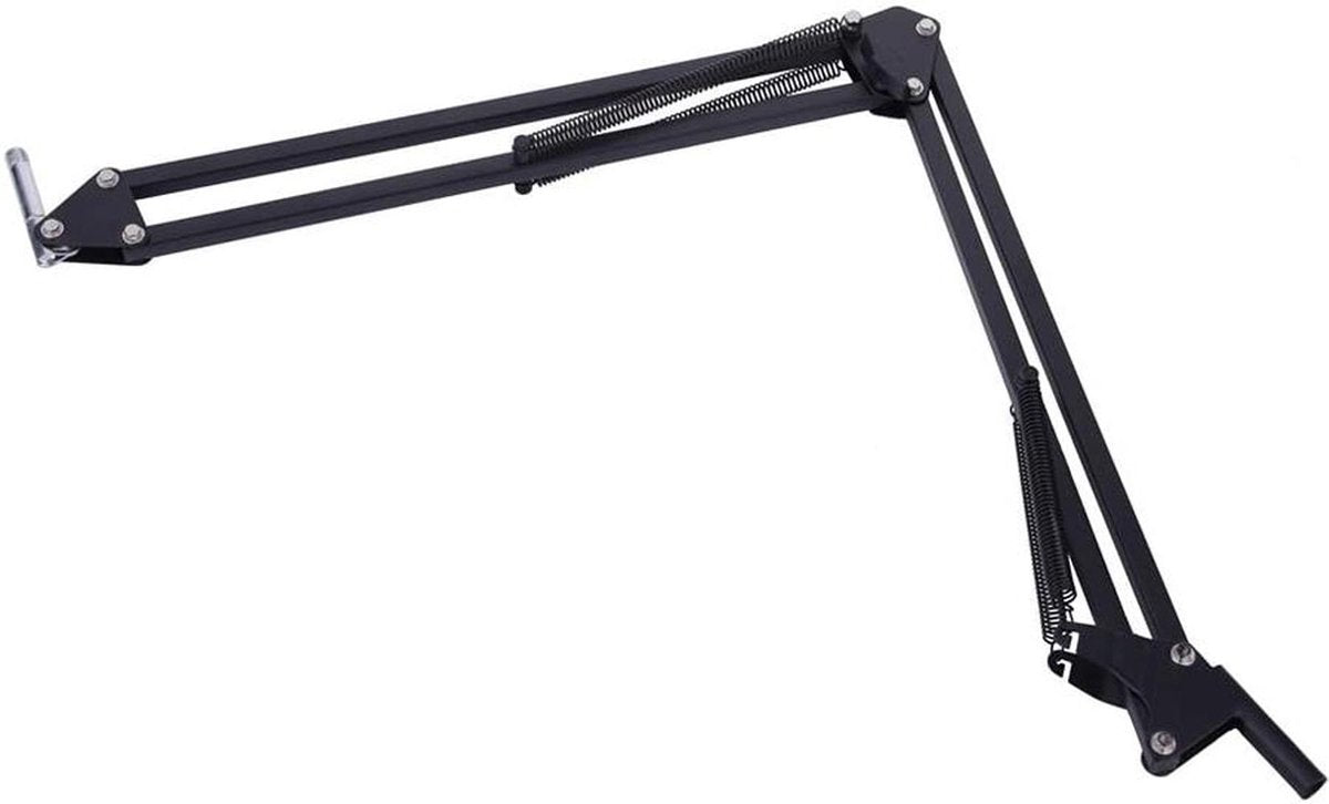 NÖRDIC BM800USB Microfoonkit met USB, condensatormicrofoon, tafelstandaard popfilter, shockmount en audiokabel, Zwart / Goud