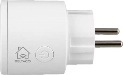 DELTACO SH-P01-3P - Smart Plugs 3-Pack - Met Programmeerbare Timer