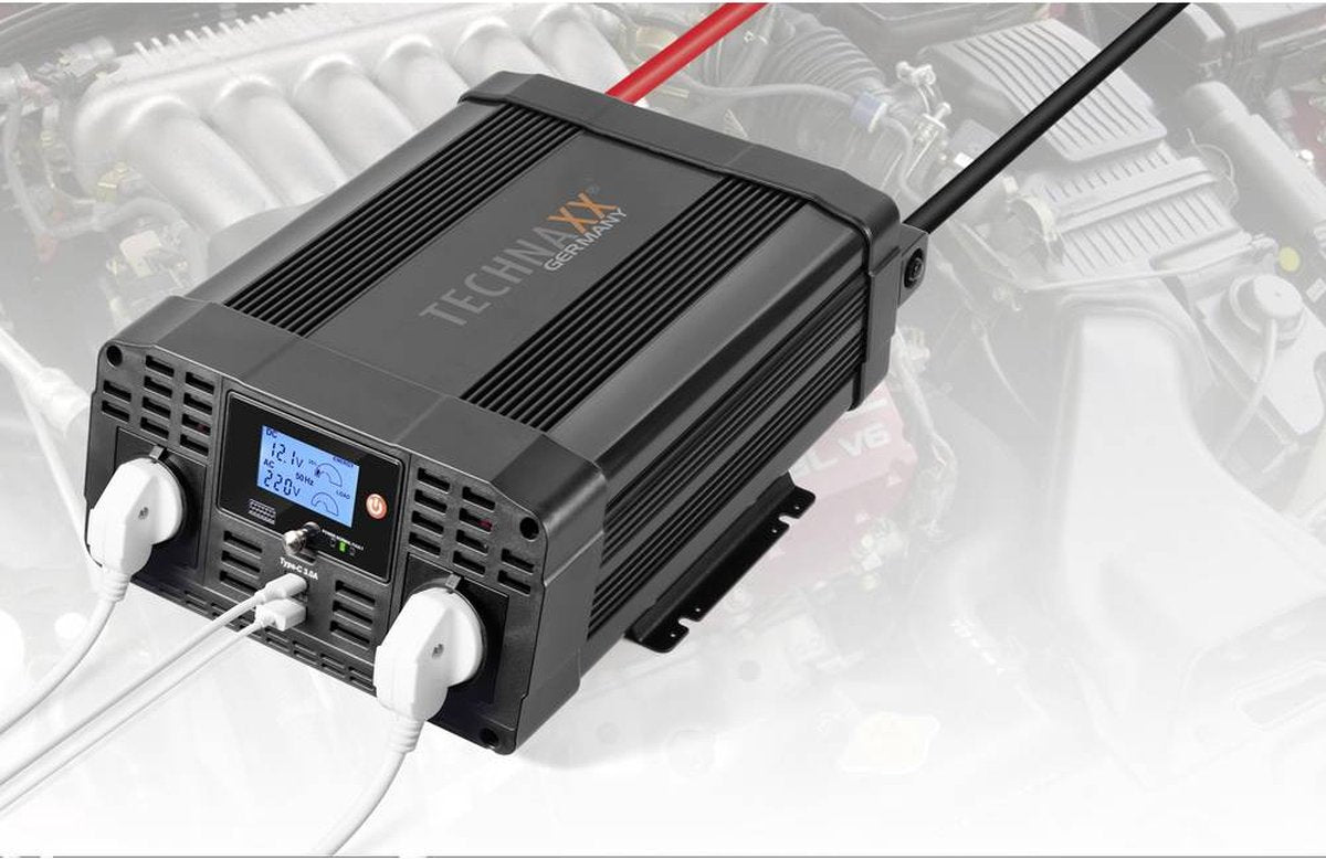 Technaxx Omvormer TE20 2000 Watt