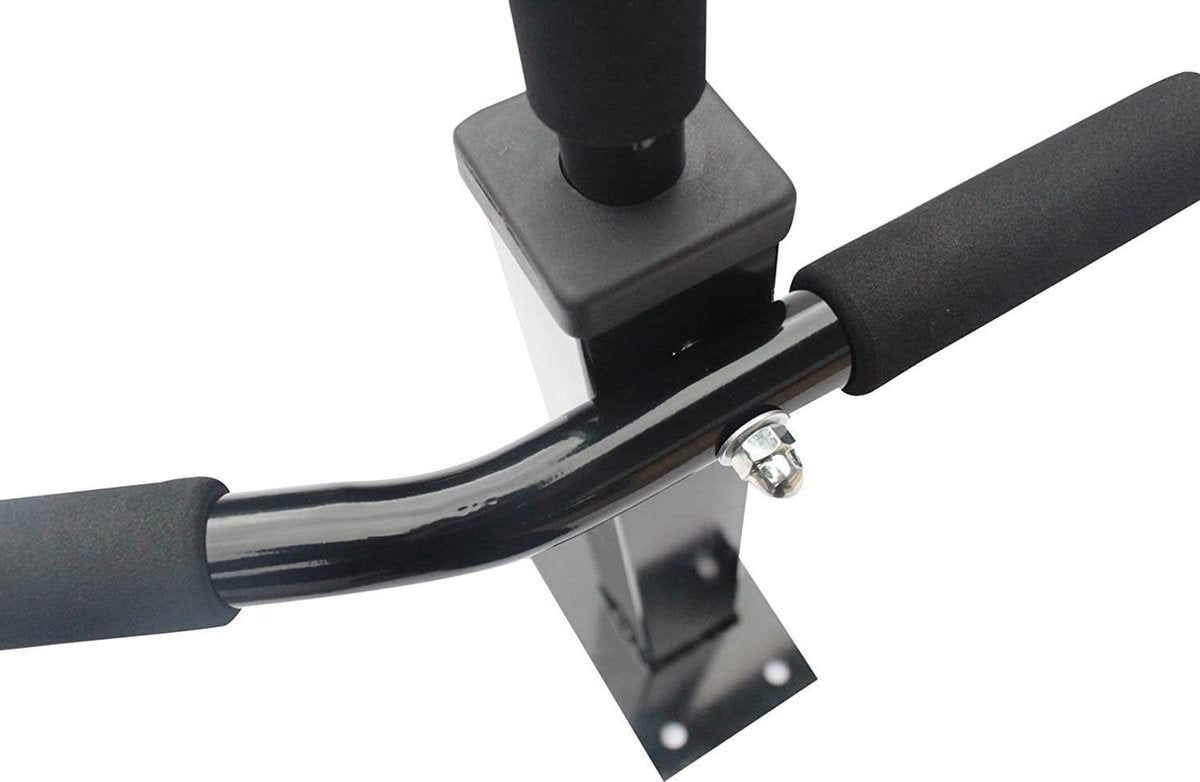 FDW AS8109 Pull up bar - 6 Grip barrels - Wall mounting - Black