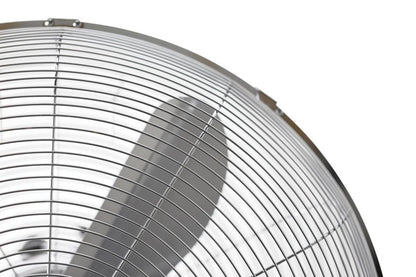 NORDIC HOME FT-561 Metalen vloerventilator met 3 standen - 400 mm - Zilver