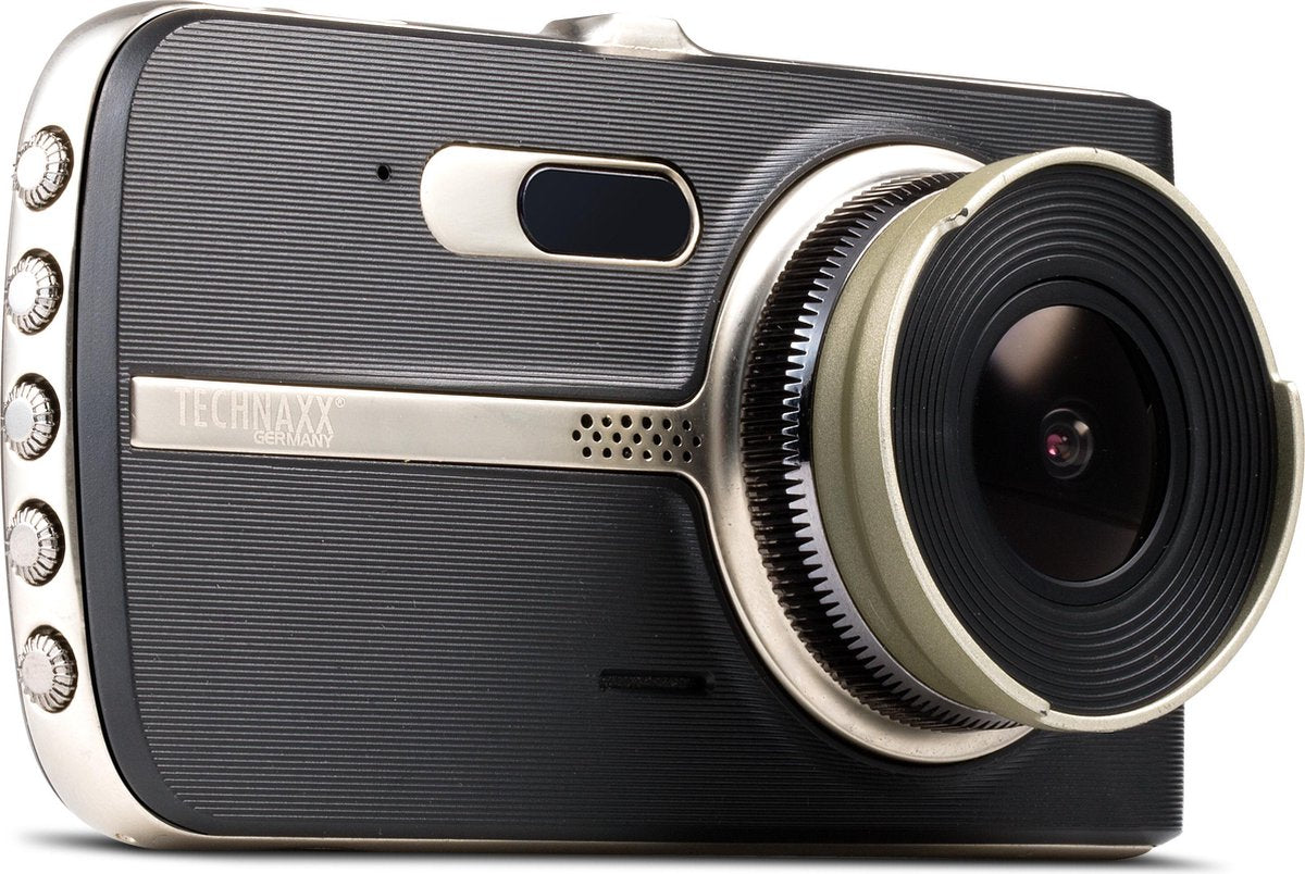 Technaxx TX-167 - Dashboard camera with driver assistance systems - Dashcam with display and driver assistance