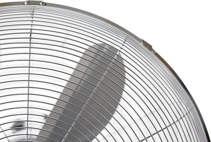 NORDIC HOME FT-562 Metalen vloerventilator met 3 standen - 450 mm - Zilver