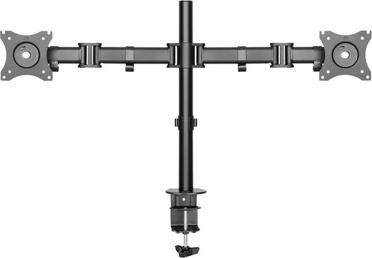 Deltaco ARM-0300 flat panel bureau steun 68,6 cm (27") Klem/doorvoer Zwart