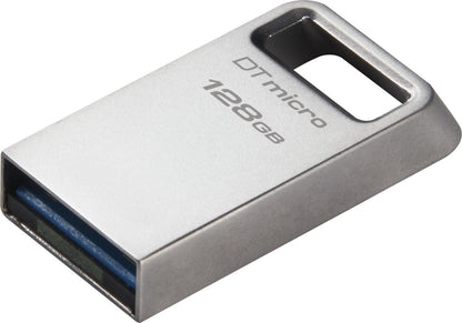 Kingston KING- 4458 DataTraveler micro USB stick - USB 3.2 Gen 1 - 64GB - Silver