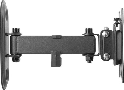 DELTACO OFFICE ARM-0250, Tiltable, swivel, TV bracket, foldable, 13"- 27 inch, max. 25 kg, black