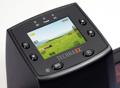 Technaxx DS-02 DigiScan Film/Slide Scanner Black