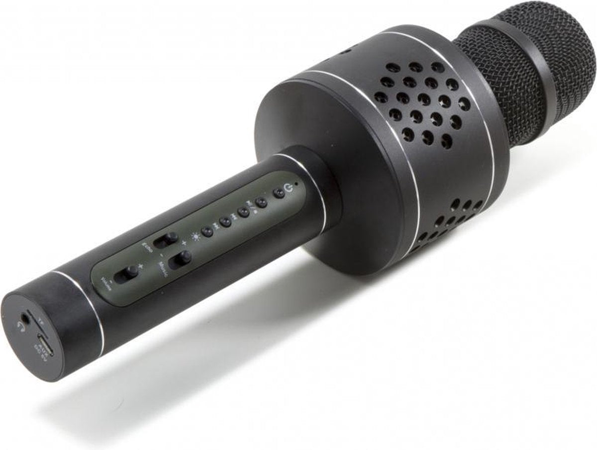 MusicMan BT-X35-Zt Karaoke Microphone Bluetooth - AUX, SD, USB - Black