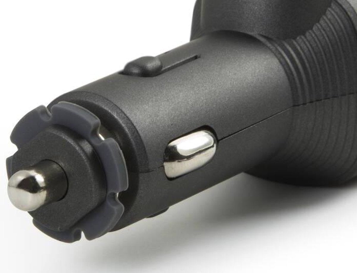 Technaxx TX-100 12V/24V Autoalarm 110 dB met laadfunctie, bewegingssensor, afstandsbediening, ingebouwde accu zwart