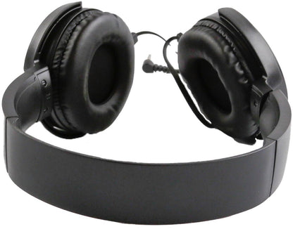 Platinet PH450 Bedrade Koptelefoon - Mega Bass - Met microfoon - 1.5 m kabel - 3.5mm jack met USB-C adapter - Zwart