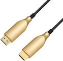 NÖRDIC HDMI-F020 HDMI cable, 4K 60Hz, Fiber optic, 20 meters, Black