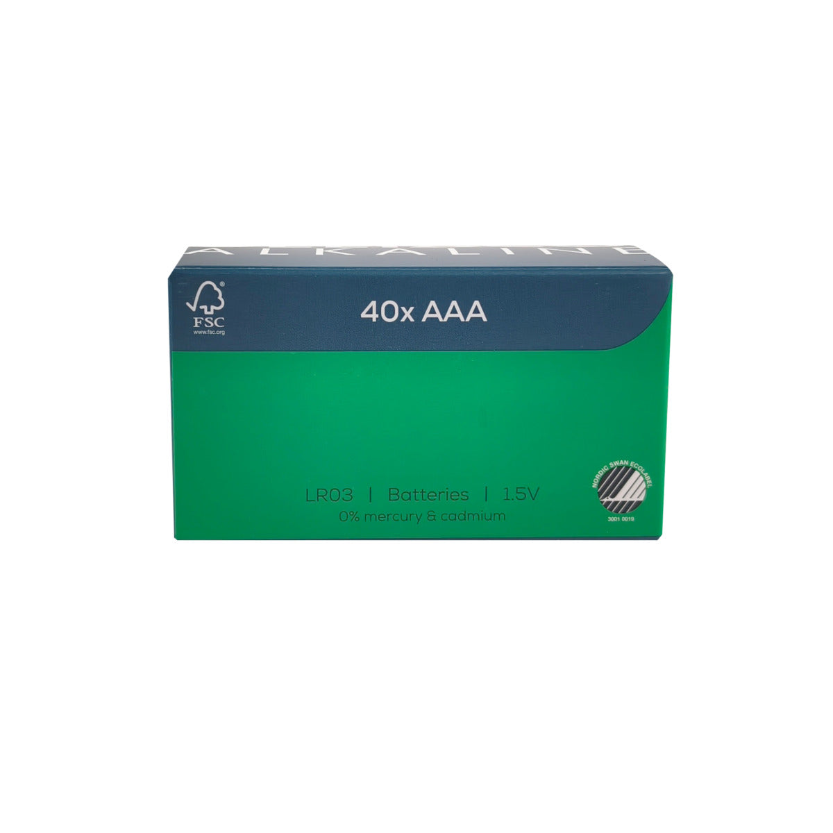 Deltaco AAA Batterijen Alkaline 1.5V - 40 Stuks - LR03 Batterijen