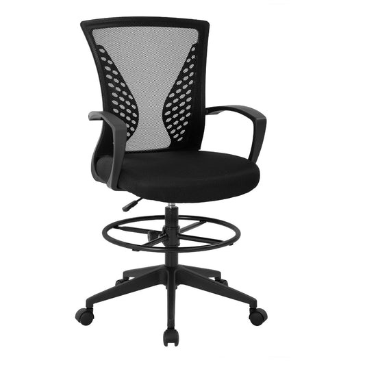Best Office OC-20DF2-Black Bureau Stoel - Home & Office Chair - Tot 113 KG - Ergonomisch - Zwart