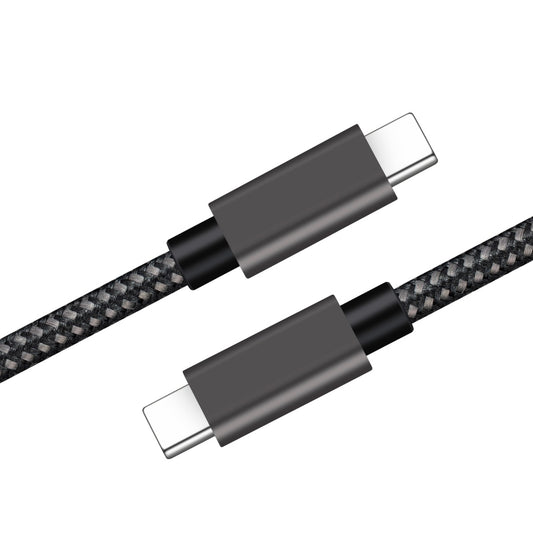 NÖRDIC USBC-N1084 USB-C naar USB-C kabel - USB 3.1 - 60W PD - 5Gbps - 3A Gen1 - 2m