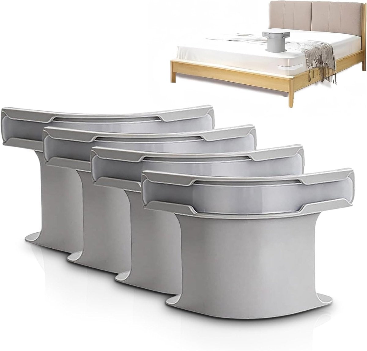 Bedlakenhouders Set van 4  – Hoekclips met Strakke Grip, Voor alle Bedmaten