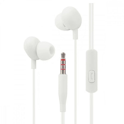 Fontastic 255458 In-Ear Headset - Oordopjes met microfoon - Wit